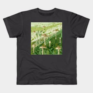 Mushrooms Kids T-Shirt